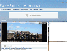 Tablet Screenshot of easyfuerteventura.com